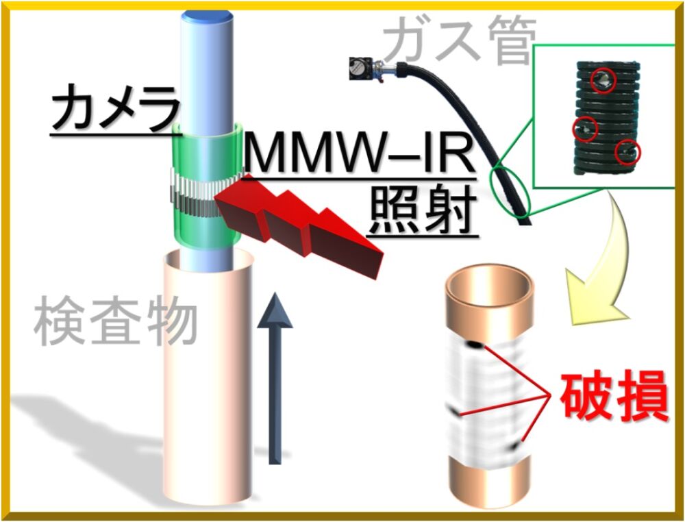 CNTセンサにより所望の箇所の検査が可能に